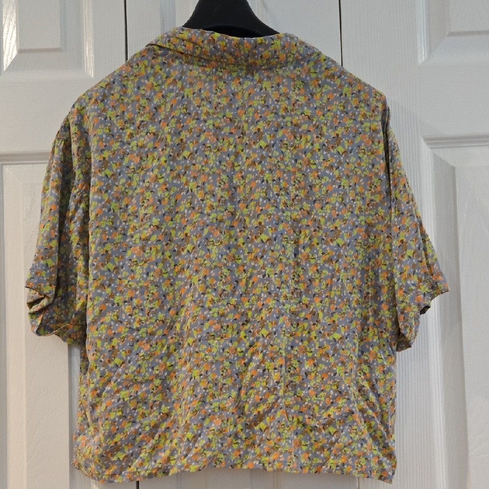 Prana Multicolor Floral Button Down Shirt - Picture 4 of 5